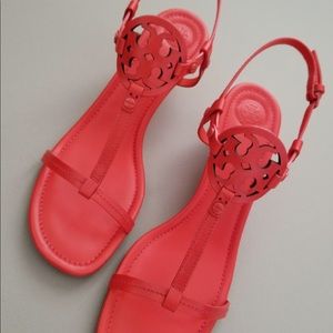 Tory Burch 60mm Miller Wedge Sandal Size 10 NIB